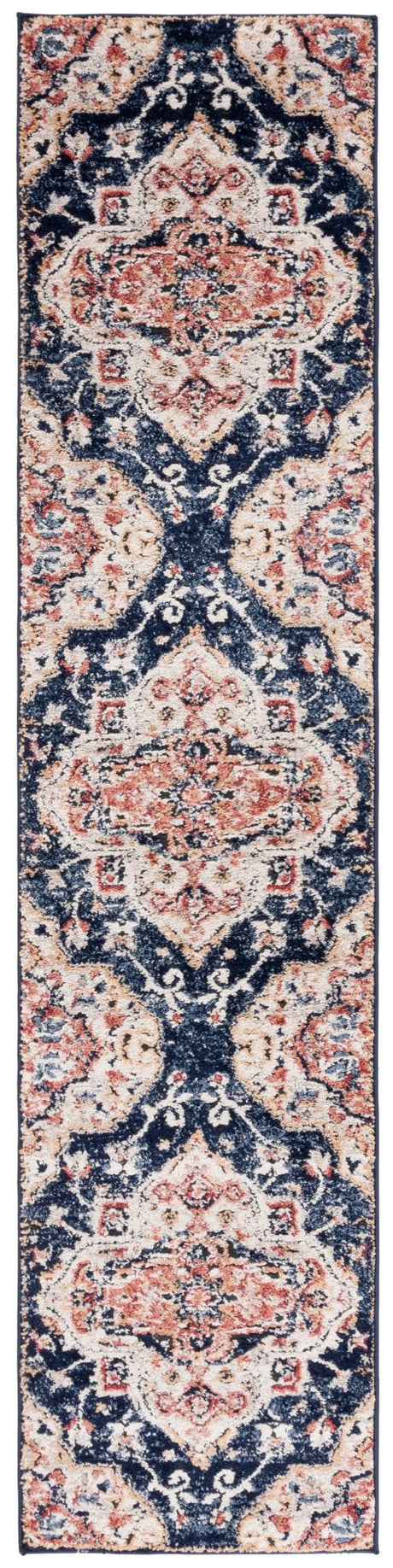 Safavieh Luna Lun111N Navy/Beige Rust Rug - Safavieh - lun111n - 29