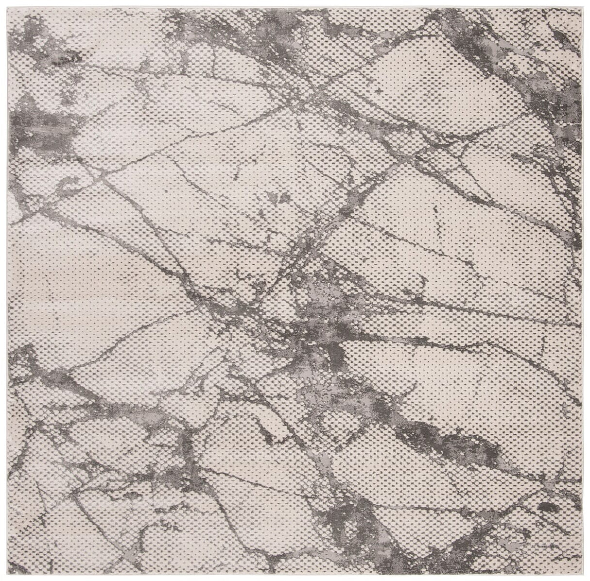 Safavieh Lurex Lur187A Ivory / Grey Rugs - Safavieh - lur187a - 7sq