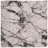 Safavieh Lurex Lur187H Grey / Black Rugs - Safavieh - lur187h - 7sq