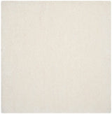 Safavieh Luxe Shag Sgx160A Ivory Rugs - Safavieh - sgx160a - 6sq