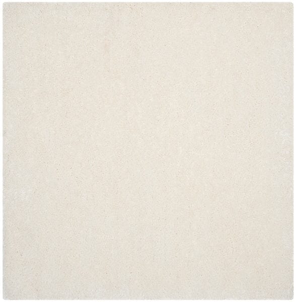 Safavieh Luxe Shag Sgx160A Ivory Rugs - Safavieh - sgx160a - 6sq