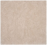 Safavieh Luxe Shag Sgx160B Bone Rugs - Safavieh - sgx160b - 6sq