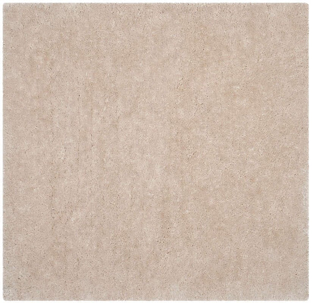 Safavieh Luxe Shag Sgx160B Bone Rugs - Safavieh - sgx160b - 6sq