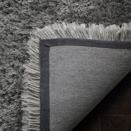 Safavieh Luxe Shag Sgx160C Grey Rugs - Safavieh - sgx160c - 2