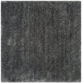 Safavieh Luxe Shag Sgx160C Grey Rugs - Safavieh - sgx160c - 6sq