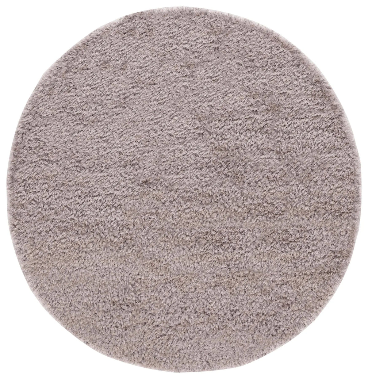 Safavieh Luxe Shag 6'-0" x 6'-0" Rug in Brown