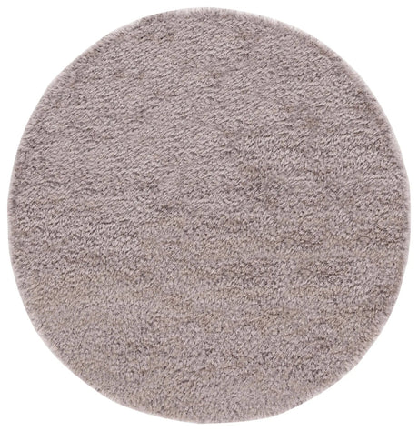 Safavieh Luxe Shag 6'-0" x 6'-0" Rug in Brown