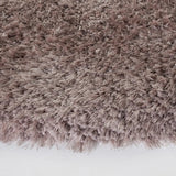 Safavieh Luxe Shag 6'-0" x 6'-0" Rug in Brown