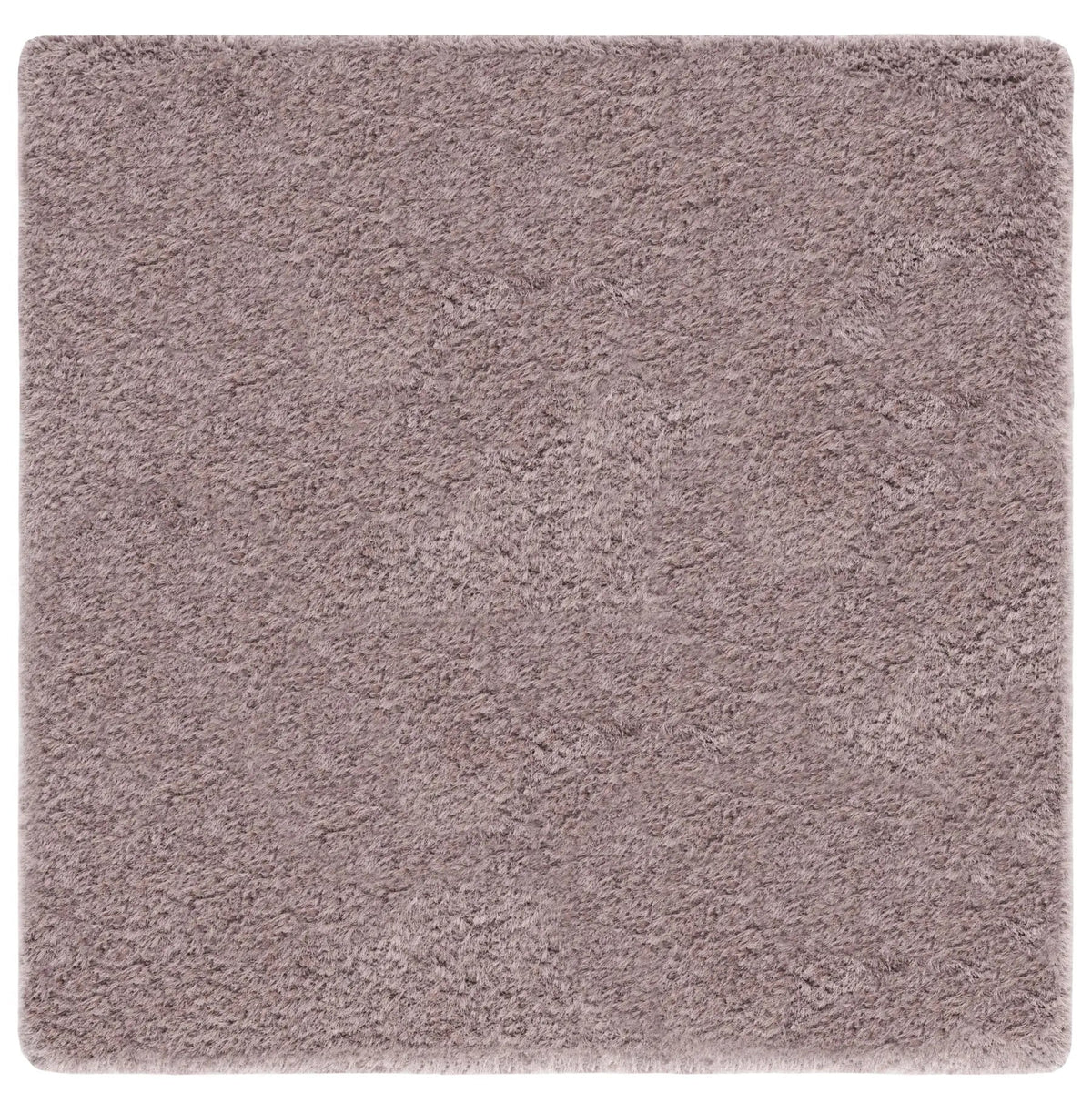 Safavieh Luxe Shag 6'-0" x 6'-0" Rug in Brown