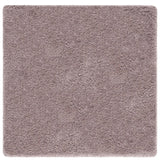Safavieh Luxe Shag 6'-0" x 6'-0" Rug in Brown