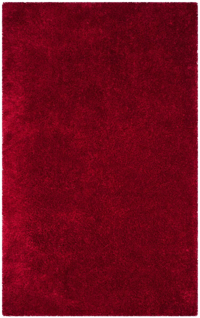 Safavieh Luxe Shag Sgx160E Red Rugs - Safavieh - sgx160e - 2