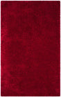 Safavieh Luxe Shag Sgx160E Red Rugs - Safavieh - sgx160e - 2