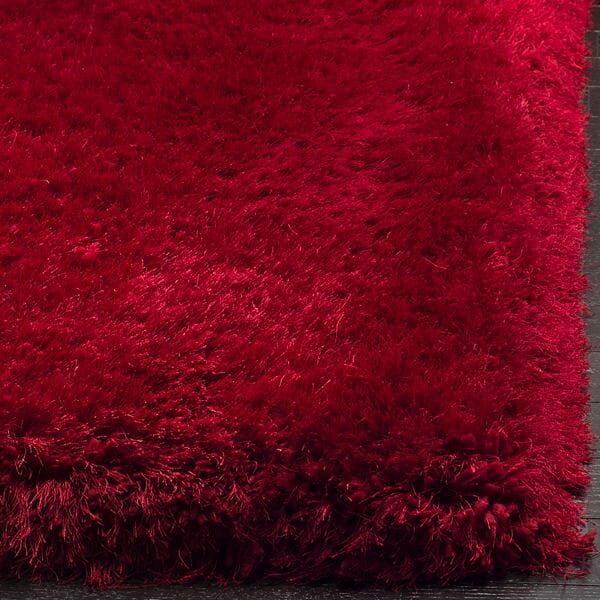 Safavieh Luxe Shag Sgx160E Red Rugs - Safavieh - sgx160e - 2