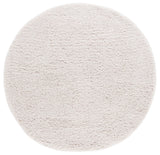 Safavieh Luxe Shag Sgx800A White Rug - Safavieh - sgx800a - 6r