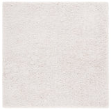 Safavieh Luxe Shag Sgx800A White Rug - Safavieh - sgx800a - 6r