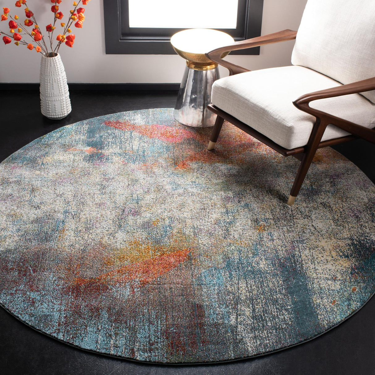 Safavieh Luxor Lux312A Ivory/Blue Rug - Safavieh - lux312a - 3