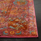 Safavieh Luxor Lux318R Fuchsia/Gold Rug - Safavieh - lux318r - 5r