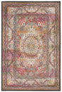 Safavieh Luxor Lux322A Ivory/Fuchsia Rug - Safavieh - lux322a - 4
