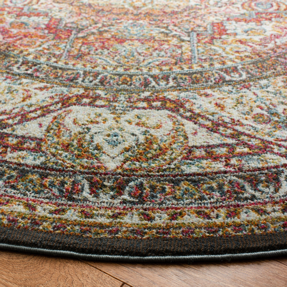 Safavieh Luxor Lux322A Ivory/Fuchsia Rug - Safavieh - lux322a - 4