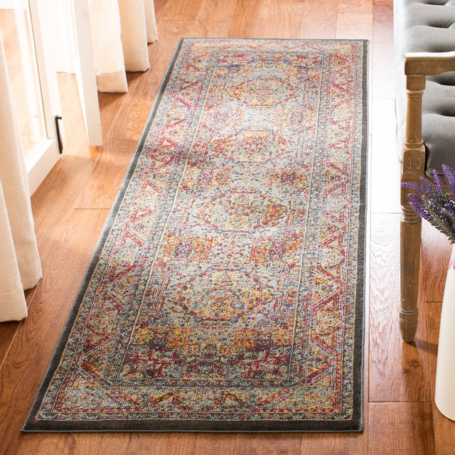 Safavieh Luxor Lux322A Ivory/Fuchsia Rug - Safavieh - lux322a - 7r