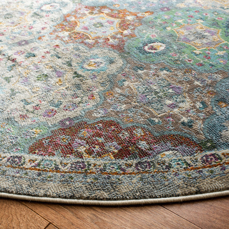 Safavieh Luxor Lux329A Ivory/Turquoise Rug - Safavieh - lux329a - 4