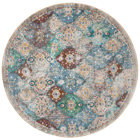 Safavieh Luxor Lux329A Ivory/Turquoise Rug - Safavieh - lux329a - 7r