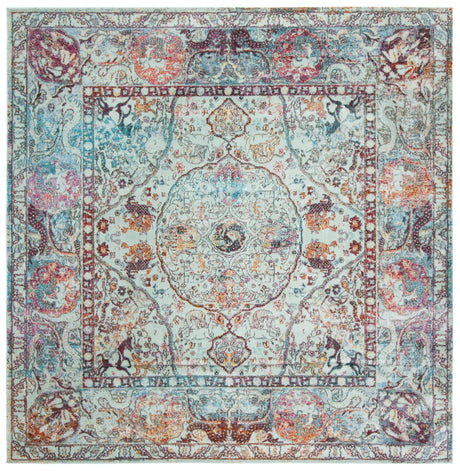 Safavieh Luxor Lux330K Turquoise/Aqua Rug - Safavieh - lux330k - 7sq