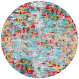 Safavieh Luxor Lux332J Aqua/Fuchsia Rug - Safavieh - lux332j - 7r