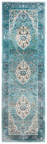 Safavieh Luxor Lux342K Turquoise/Beige Rug - Safavieh - lux342k - 27