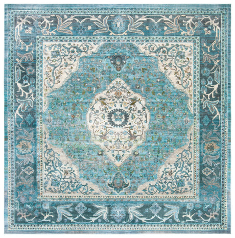 Safavieh Luxor Lux342K Turquoise/Beige Rug - Safavieh - lux342k - 7sq
