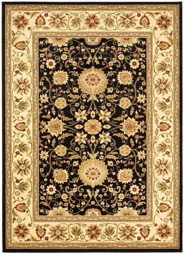 Safavieh Lyndhurst Lnh212A Black/Ivory Rug - Safavieh - lnh212a - 3r