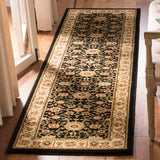 Safavieh Lyndhurst Lnh212A Black/Ivory Rug - Safavieh - lnh212a - 3r