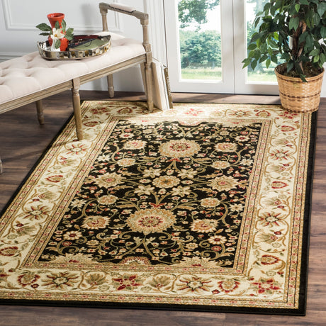 Safavieh Lyndhurst Lnh212A Black/Ivory Rug - Safavieh - lnh212a - 810