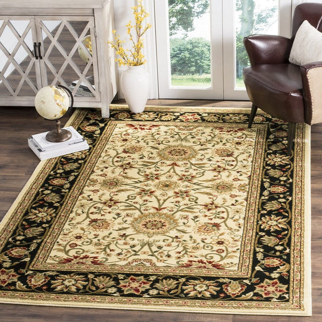 Safavieh Lyndhurst Lnh212B Ivory/Black Rug - Safavieh - lnh212b - 3