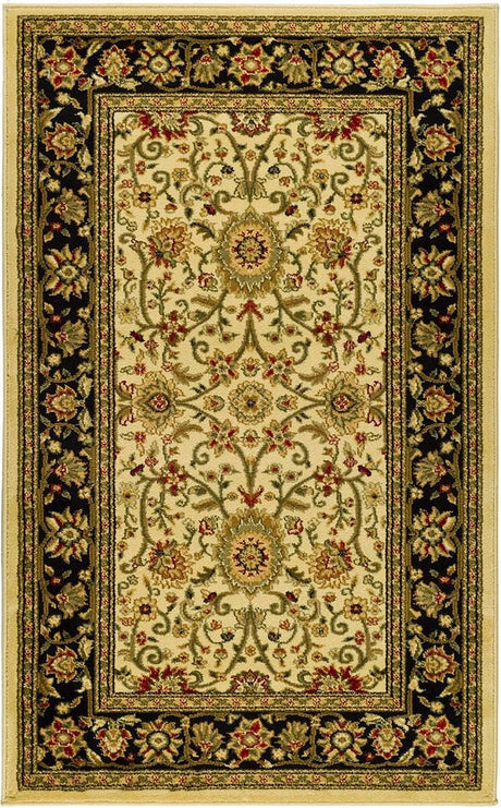 Safavieh Lyndhurst Lnh212B Ivory/Black Rug - Safavieh - lnh212b - 3r