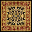 Safavieh Lyndhurst Lnh212G Black/Red Rug - Safavieh - lnh212g - 3sq