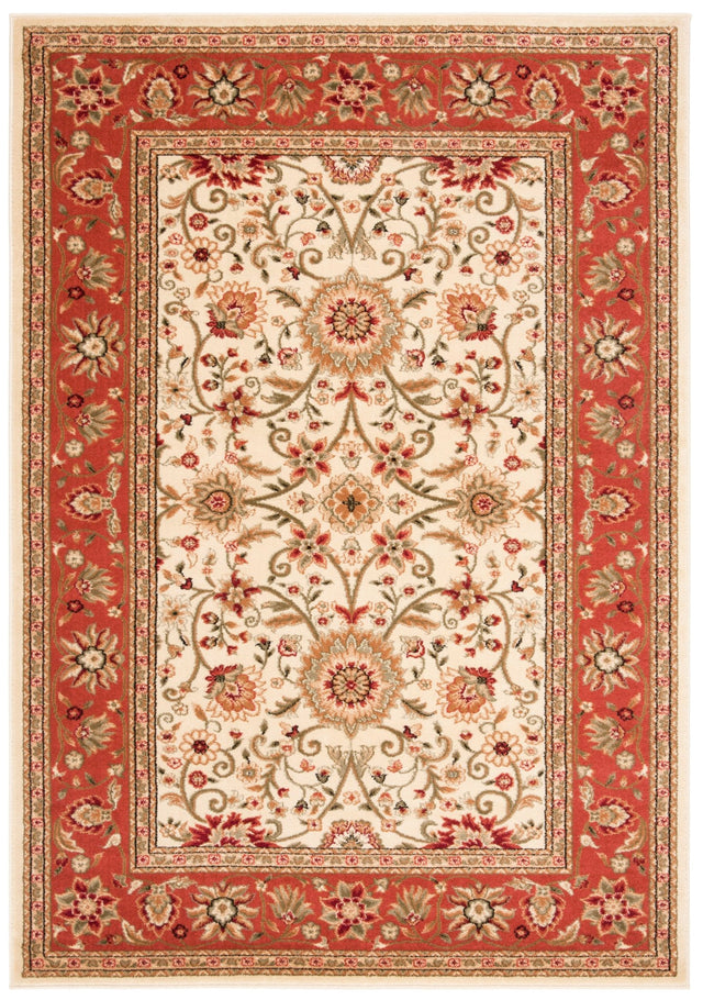 Safavieh Lyndhurst Lnh212R Ivory/Rust Rug - Safavieh - lnh212r - 3