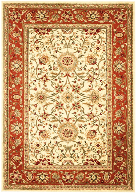 Safavieh Lyndhurst Lnh212R Ivory/Rust Rug - Safavieh - lnh212r - 6r