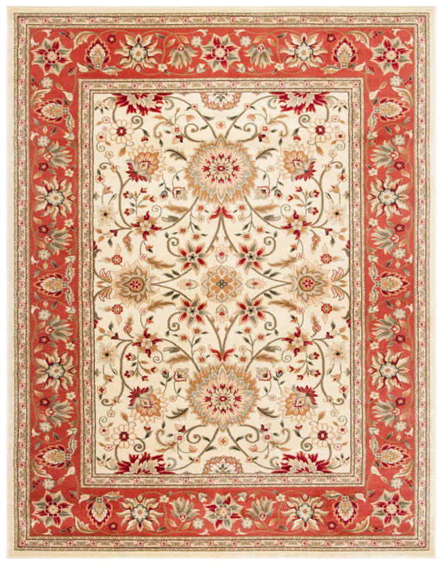 Safavieh Lyndhurst Lnh212R Ivory/Rust Rug - Safavieh - lnh212r - 6r