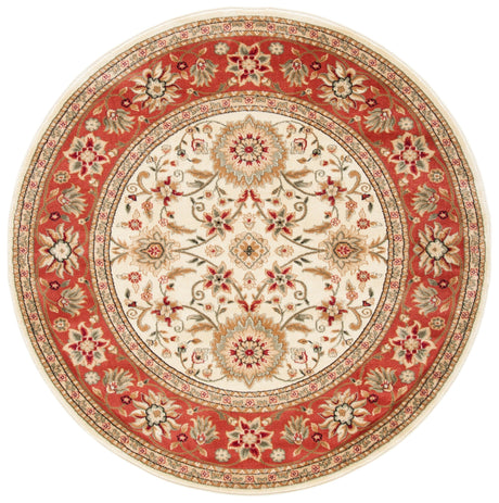 Safavieh Lyndhurst Lnh212R Ivory/Rust Rug - Safavieh - lnh212r - 6r