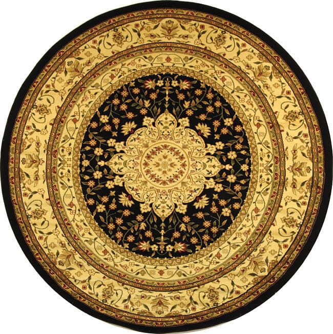 Safavieh Lyndhurst lnh213a Black / Creme Rugs - Safavieh - lnh213a - 5r