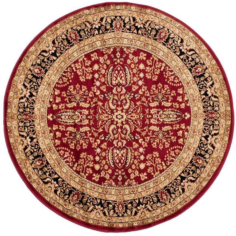 Safavieh Lyndhurst lnh214a Red / Black Rugs - Safavieh - lnh214a - 5r