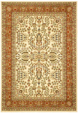 Safavieh Lyndhurst lnh214r Ivory / Rust Rugs - Safavieh - lnh214r - 3