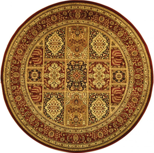 Safavieh Lyndhurst lnh217b Red / Red Rugs - Safavieh - lnh217b - 5r