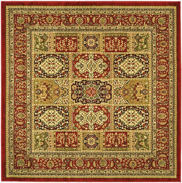 Safavieh Lyndhurst lnh217b Red / Red Rugs - Safavieh - lnh217b - 6sq