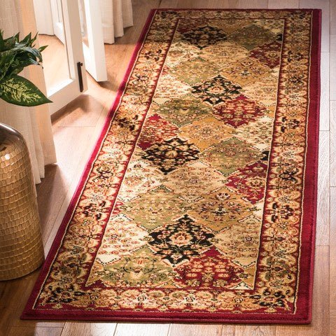 Safavieh Lyndhurst lnh221b Multi / Red Rugs - Safavieh - lnh221b - 3