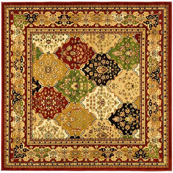 Safavieh Lyndhurst lnh221b Multi / Red Rugs - Safavieh - lnh221b - 6sq