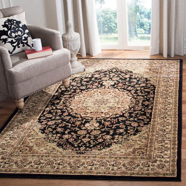 Safavieh Lyndhurst lnh222a Black / Ivory Rugs - Safavieh - lnh222a - 3