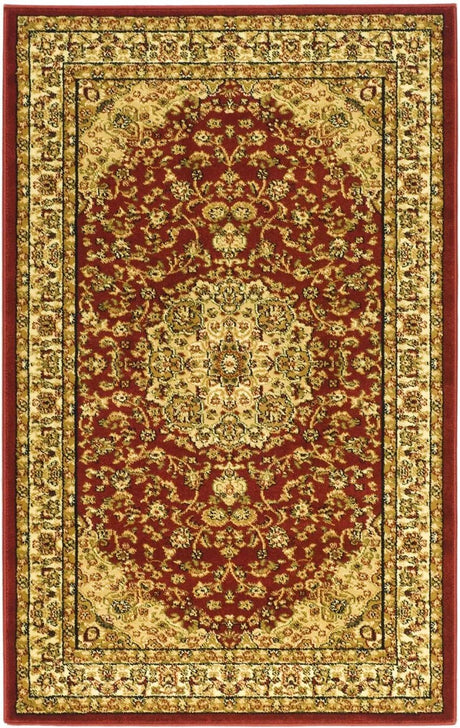 Safavieh Lyndhurst 3'-3" x 5'-3" Rug in Red / Ivory