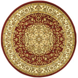 Safavieh Lyndhurst 5'-3" x 5'-3" Rug in Red / Ivory
